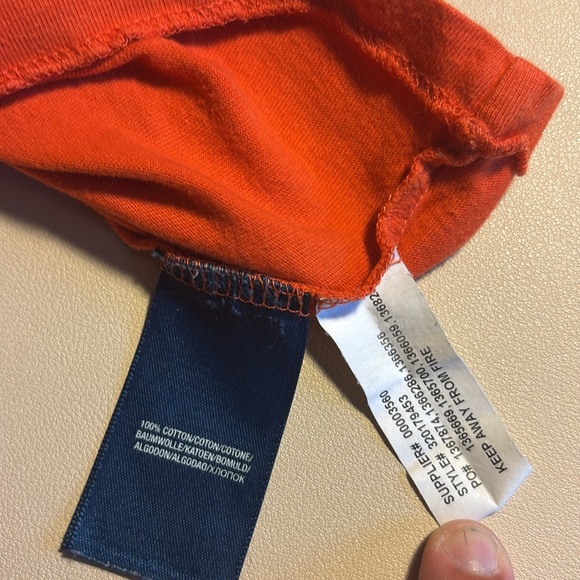 Polo by Ralph Lauren Kids Bright Orange Tee - Picture 3 of 4